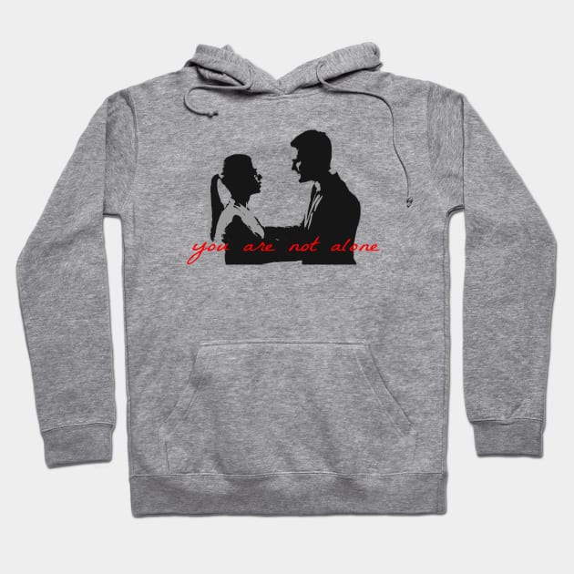 Olicity - You Are Not Alone Hoodie by FangirlFuel